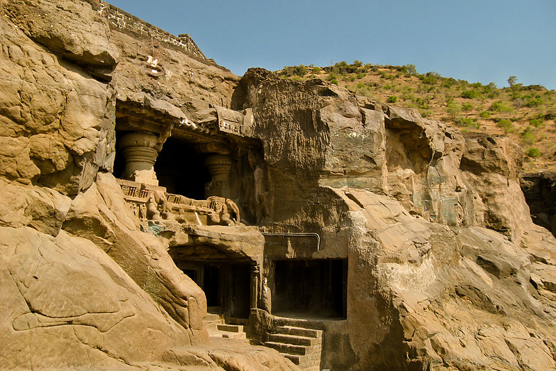 File:Ellora Caves...JPG