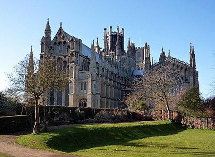 E l i. Графство Кембриджшир. Ely Cathedral в Англии. Эли, Кембриджшир. Собор в или Англия.