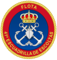 Emblem of the 41st Escort Squadron 1st Group of Naval Action Naval Action Force (FAN)