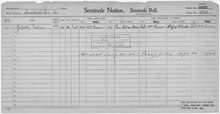 Enrollment for Seminole Census Card 593 - NARA - 268167.tif