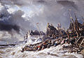 Français : Ouragan devant Saint-Malo English: Hurricane before Saint-Malo, 1860