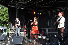 3 Daft Monkeys performing at the festival "Folk am Neckar" 2013 FaN 2013 3394.jpg