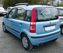 Fiat Panda rear