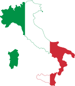 موقع إيطاليا