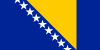 Flaage fon Bosnien un Herzegowina