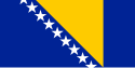 Bandeira da Bósnia-Herzegovina