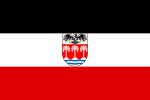 Entwurf für koloniale Flagge Deutsch-Samoas 1914