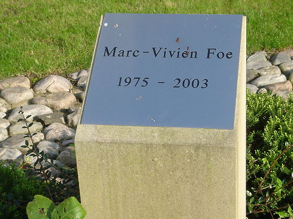 Tribute plaque at the City of Manchester Stadium