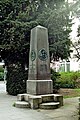 Denkmal der Forststudenten in Aschaffenburg (siehe: de:Senioren-Convent (Hochschule)#Aschaffenburg