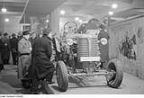 Traktor Zetor 25 na výstavišti v Lipsku, r. 1951