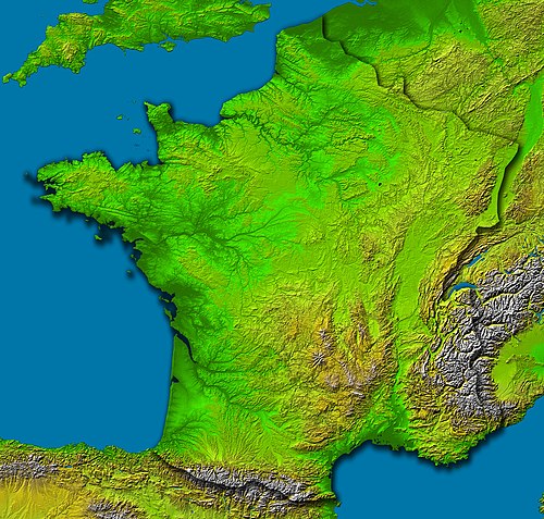 Frankrikes geografi - Wikiwand