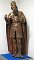 Wooden statue of Charlemagne