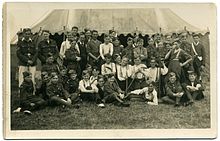 South London Boys' Brigade at summer camp, early 20th century Fred C Palmer Boys Brigade 001.jpg