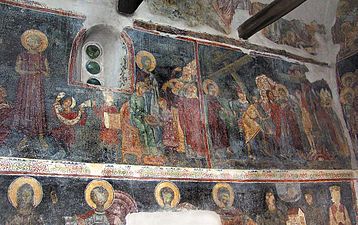 Frescoes in Staničenje church