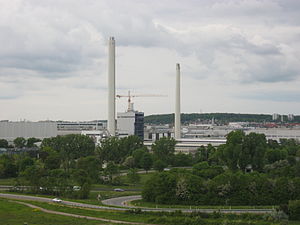 Daimler cogeneration plant in Sindelfingen