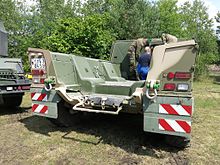 Boxer drive module, view from behind, mission module dismounted GTK Boxer Chassis.jpg