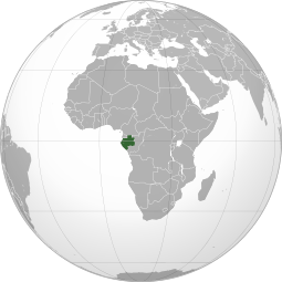 Localização República Gabonesa
