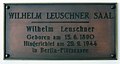 Wilhelm Leuschner, Kleiststraße 19-21, Berlin-Schöneberg, Deutschland