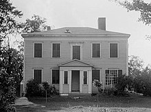 Das vom NRHP als historisch gelistete North Mansion and Tenant House, im Schenectady County