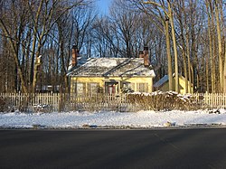 The George Washington Tomlinson House, a historic site in the township