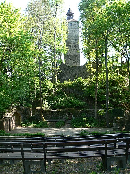 Gesamtansicht Romatikbühne Bad Berneck