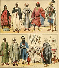 Ethnic groups in the Sahel Geschichte des Kostums (1905) (14580574910).jpg