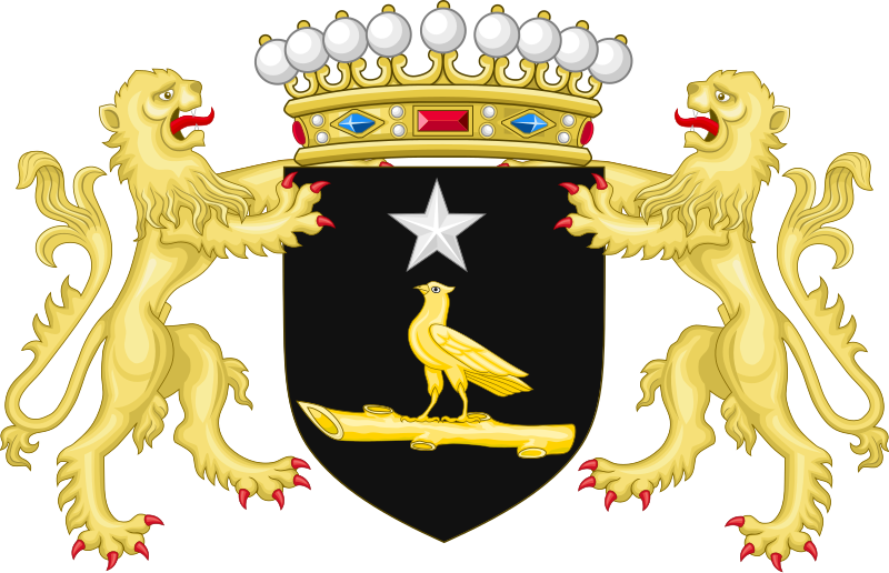 File:Great Coat of arms of family Loyzeau de Grandmaison.svg