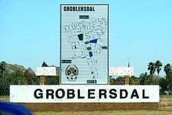 Die ingang na Groblersdal