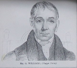 <span class="mw-page-title-main">Griffith Williams (Gutyn Peris)</span> Welsh poet, 1769–1838