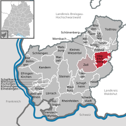 Häg-Ehrsberg - Localizazion