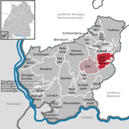 Kaart van Häg-Ehrsberg