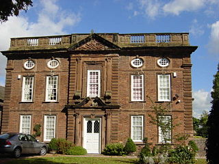 Manor House, Hale Building in Cheshire, England