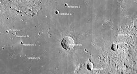 A Harpalus (kráter) cikk szemléltető képe