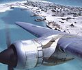 Hastings TG 582 over London, Xmas Island Aug 1956.jpg