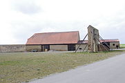 This is a picture of the Bavarian Baudenkmal (cultural heritage monument) with the ID D-6-78-150-37 (Wikidata) Herleshof, Zeilitzheim, Nähe Kolitzheim, Unterfranken, Deutschland