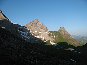 Hochrappenkopf (left) and Rappenköpfle