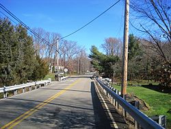 Along Hoffman Station Road (CR 614)