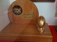 Houston's 1976 Southwest Conference championship trophy Houston's 1976 Southwest Conference football championship trophy.jpg