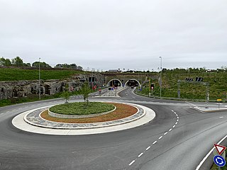 <span class="mw-page-title-main">Hundvåg Tunnel</span> Road underpass in Stavanger, Norway