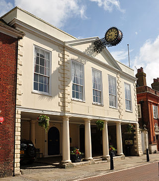 <span class="mw-page-title-main">Hythe Town Hall</span> Municipal building in Hythe, Kent, England