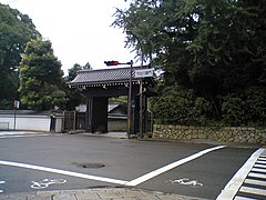 Porte Imadegawa du jardin impérial