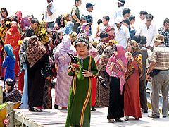 Iranian turkmen in Bandar Torkman.jpg