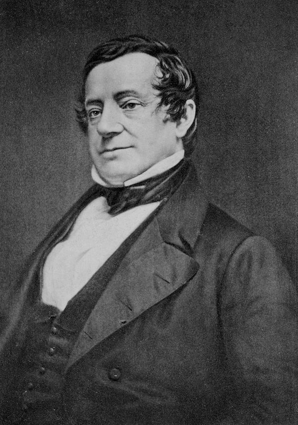 Photo Washington Irving via Wikidata