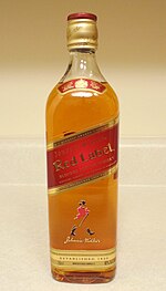 Johnnie Walker Red Label, the most popular brand of blended Scotch worldwide JW Red Label.jpg