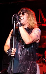 Black 'n Blue frontman Jaime St. James co-wrote "In My Head", released on 1997's Carnival of Souls: The Final Sessions. Jaime St. James.jpg