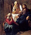 Jan Vermeer (attr.) - Christ in the House of Martha and Mary - National Gallery of Scotland.jpg