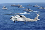 Angkatan Laut Bela Diri Jepang dalam latihan bersama Angkatan Laut AS