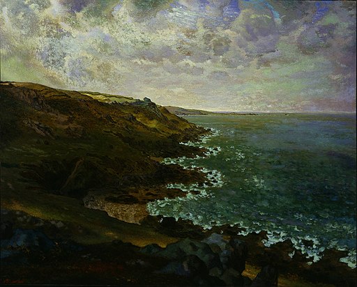 Jean-François Millet - Les Falaises de Gréville