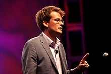 Green at VidCon 2012 John Green (7492849834).jpg