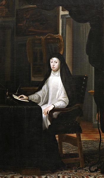 File:Juan CARREÑO DE MIRANDA - Queen Mariana de Austria as a Widow.JPG